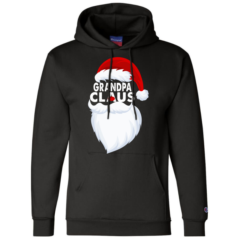 Grandpa Claus Christmas Funny Champion Hoodie | Artistshot