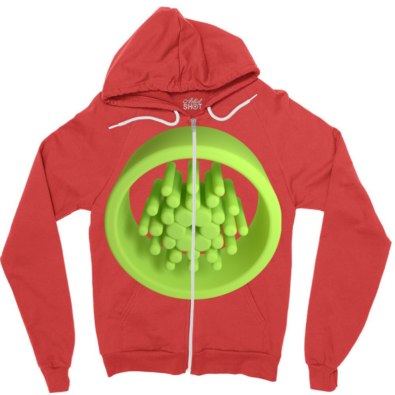 3d Cardano Rubber Zipper Hoodie by goyardbhujg | Artistshot