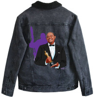 Forest Whitaker An Illustration Unisex Sherpa-lined Denim Jacket | Artistshot