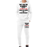 They Call Me Grandpa Because Partner In Crime Make Hoodie & Jogger Set | Artistshot