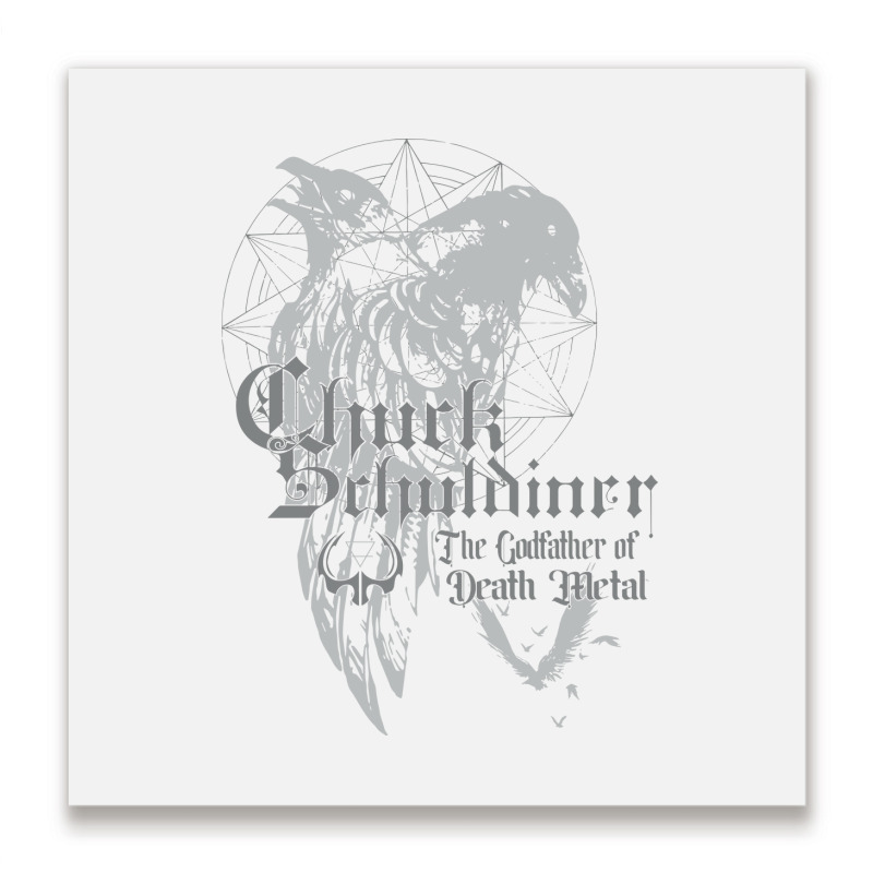 Schuldiner Love Metal Print Square | Artistshot