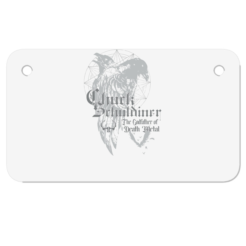 Schuldiner Love Motorcycle License Plate | Artistshot