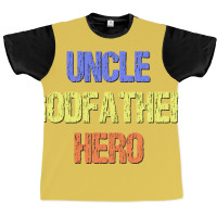 Uncle Godfather Hero Hipster Graphic T-shirt | Artistshot