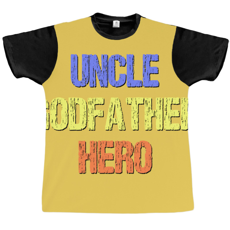 Uncle Godfather Hero Hipster Graphic T-shirt by havdisydorp | Artistshot