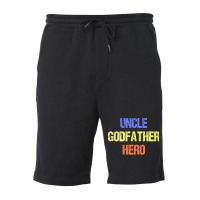 Uncle Godfather Hero Hipster Fleece Short | Artistshot