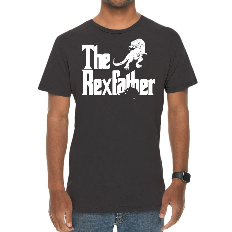 The Rexfather The Father Of The Trex Travel Vintage T-shirt | Artistshot