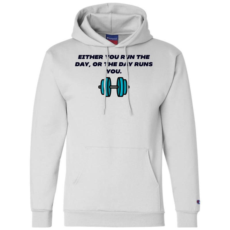 Run The Day Summer Champion Hoodie by rhmatijariahp | Artistshot