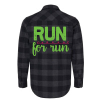 Running Run For Run Flannel Shirt | Artistshot