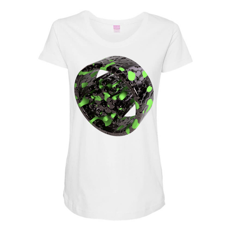 3d Cardano Pallasite2 Maternity Scoop Neck T-shirt by koehnesensor9 | Artistshot