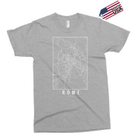 Rome Map Retro Exclusive T-shirt | Artistshot