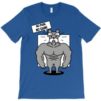 No Pain No Gain Gym Dog Cute T-shirt | Artistshot