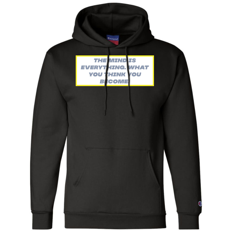 The Mind Is Everything Hippie Champion Hoodie by rhmatijariahp | Artistshot