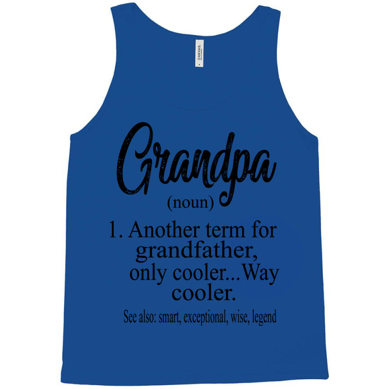 Grandpa 70s Green Funny Tank Top | Artistshot