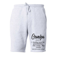 Grandpa 70s Green Funny Fleece Short | Artistshot