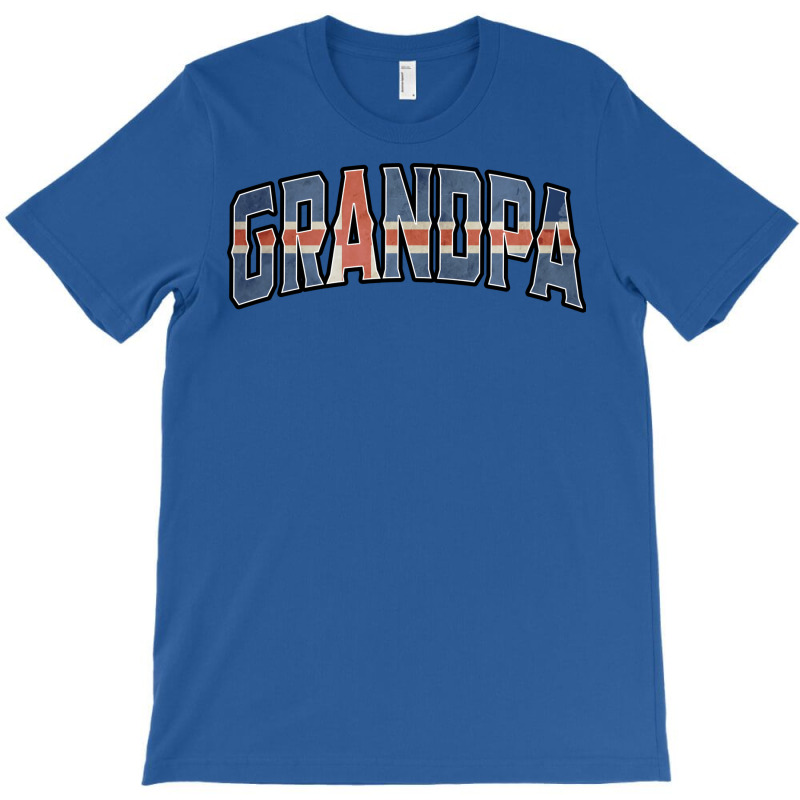 Grandpa Icelandic Vintage Heritage Dna Flag Girl T-shirt | Artistshot