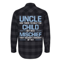 Uncle Child Mischief Godfather Uncle Nostalgia Flannel Shirt | Artistshot