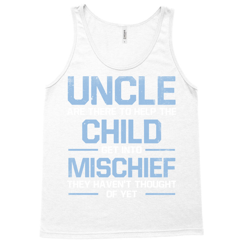 Uncle Child Mischief Godfather Uncle Nostalgia Tank Top | Artistshot