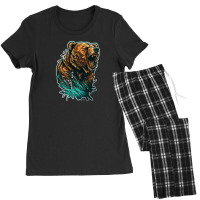 Bear Angry 3 Women's Pajamas Set | Artistshot