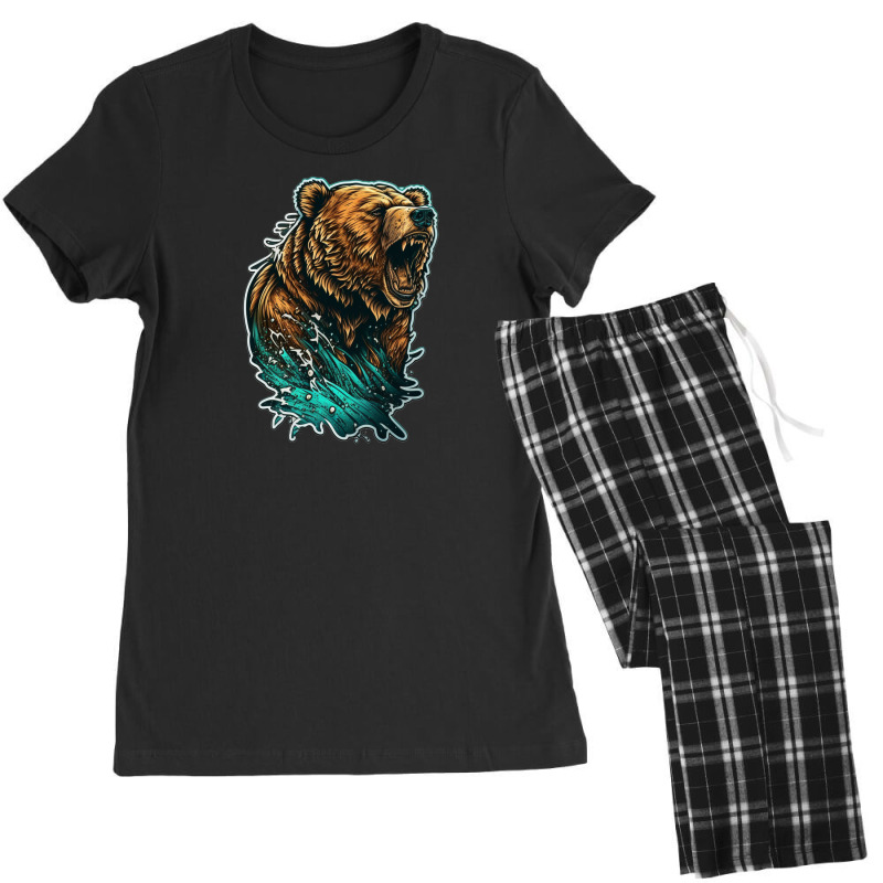 Bear Angry 3 Women's Pajamas Set by KiboJustice | Artistshot