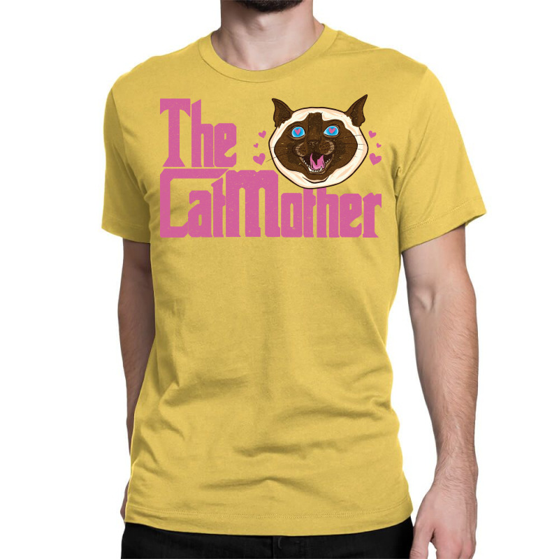 The Catmother  The Godfather Cat Meme 80s Classic T-shirt | Artistshot