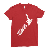 Te Araroa Nature Ladies Fitted T-shirt | Artistshot