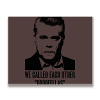 Joe Pesci Vintage Movie We Call Each Other Love Metal Print Horizontal | Artistshot