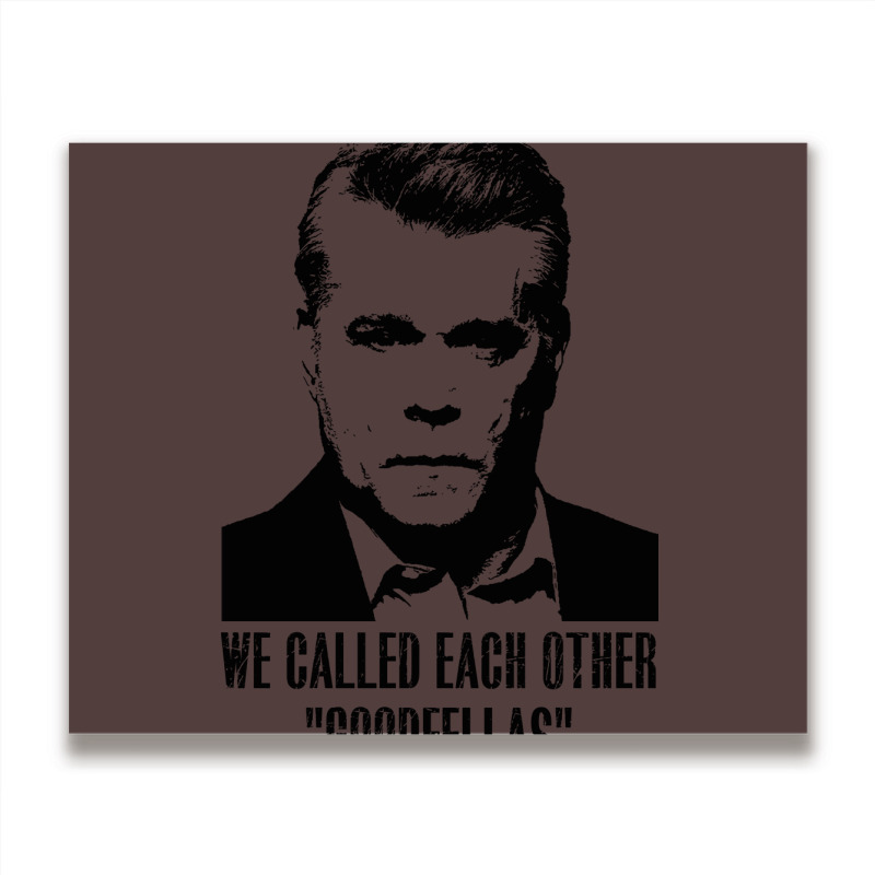 Joe Pesci Vintage Movie We Call Each Other Love Metal Print Horizontal | Artistshot