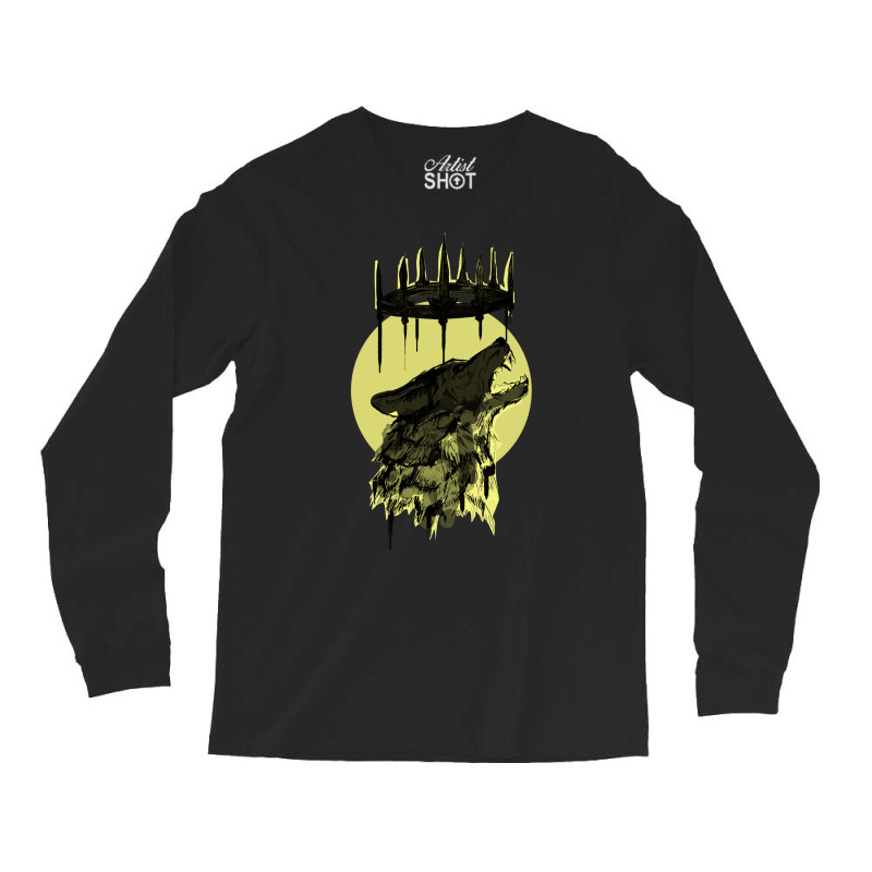 Wolf   The King Long Sleeve Shirts by amdremahoudy | Artistshot