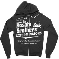 Rosato Brothers From Godfather 2 Distressed Cute Zipper Hoodie | Artistshot