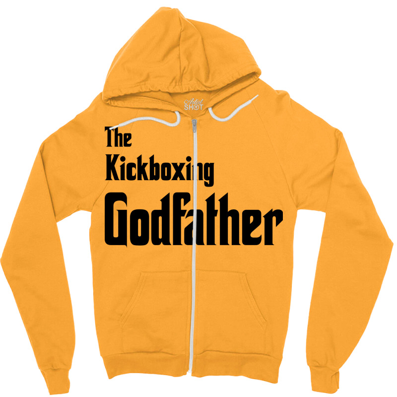 The Kickboxing Godfather 70s Zipper Hoodie | Artistshot