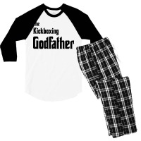 The Kickboxing Godfather 70s Men's 3/4 Sleeve Pajama Set | Artistshot