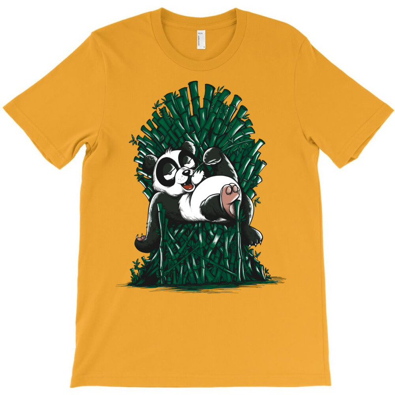 Panda On Throne T-shirt | Artistshot