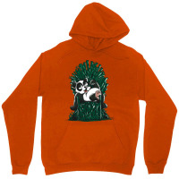 Panda On Throne Unisex Hoodie | Artistshot