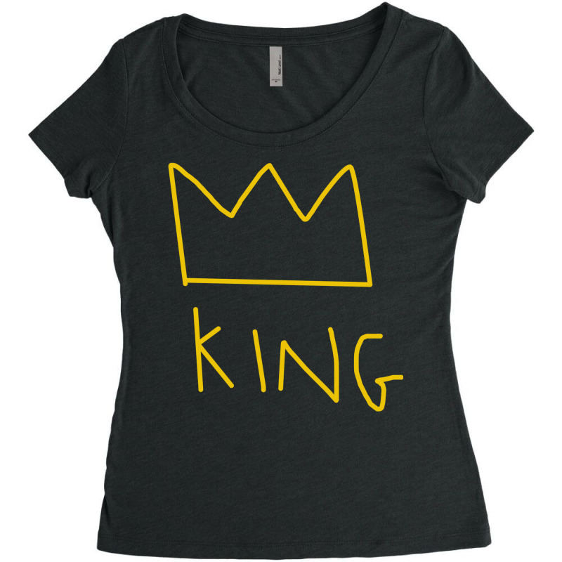 King And Crown Women's Triblend Scoop T-shirt by vencercilerr | Artistshot