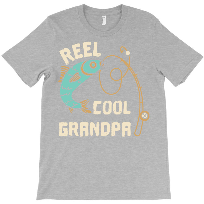 Reel Cool Grandpa Grandfather Fisher Family Fishin T-shirt | Artistshot