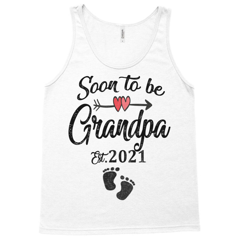 Soon To Be Grandpa Aesthetic Tank Top | Artistshot