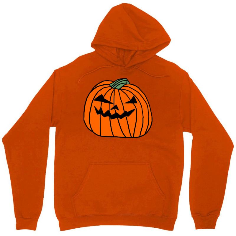 Big Halloween Horror Pumpkin Hippie Unisex Hoodie | Artistshot