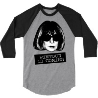 Wintour Is Coming 3/4 Sleeve Shirt | Artistshot