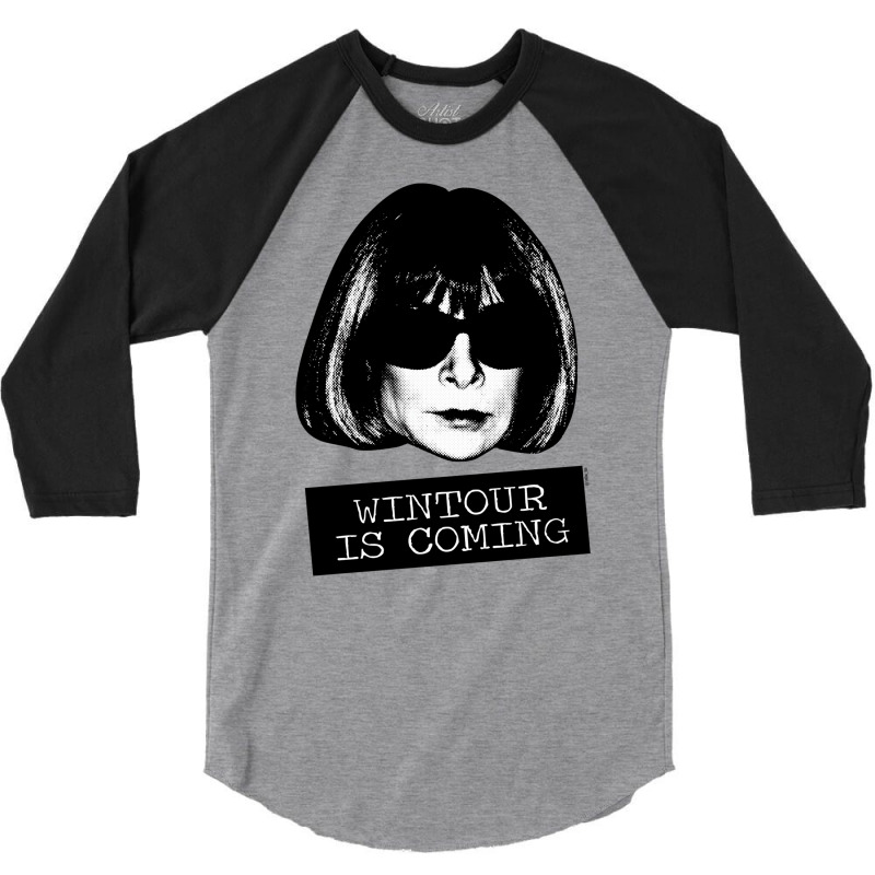 Wintour Is Coming 3/4 Sleeve Shirt | Artistshot