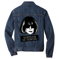 Wintour Is Coming Men Denim Jacket | Artistshot