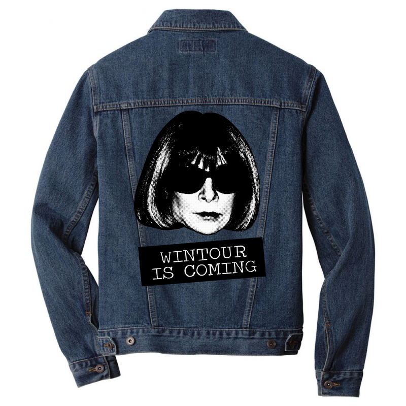 Wintour Is Coming Men Denim Jacket | Artistshot