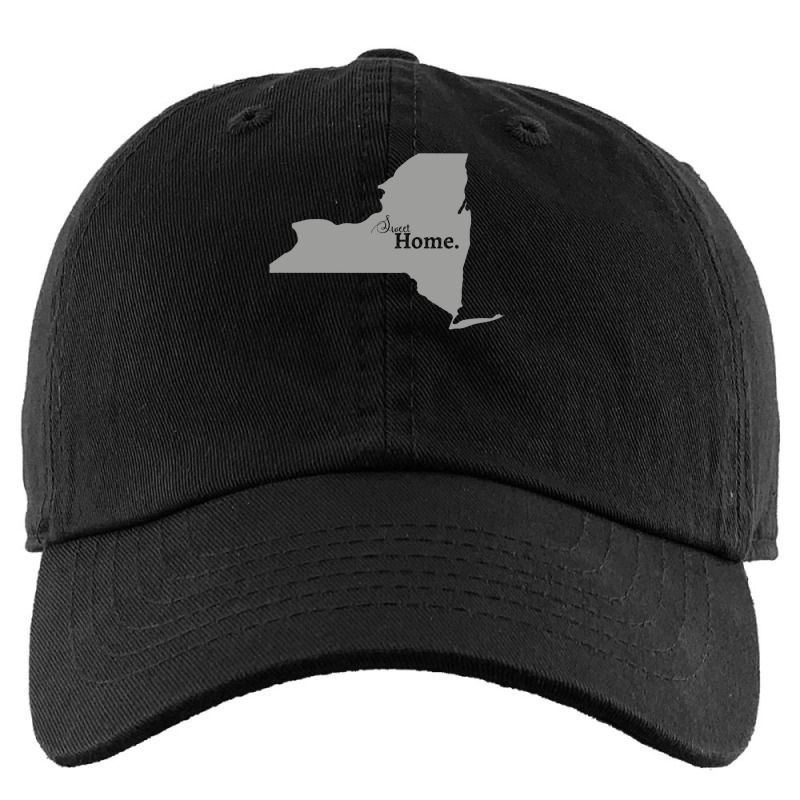 New York State Sweet Home Map Kids Cap | Artistshot