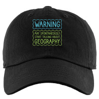 Warning May Spontaneously Start Talking About Geog Kids Cap | Artistshot