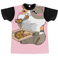 Guinea Pig Pizza Kawaii Anime Cool Graphic T-shirt | Artistshot