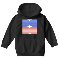 Blue And Red Dual Color Classic Trendy Design. Youth Hoodie | Artistshot