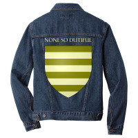 None So Dutiful House Hastwyck Coat Of Arms Herald Men Denim Jacket | Artistshot