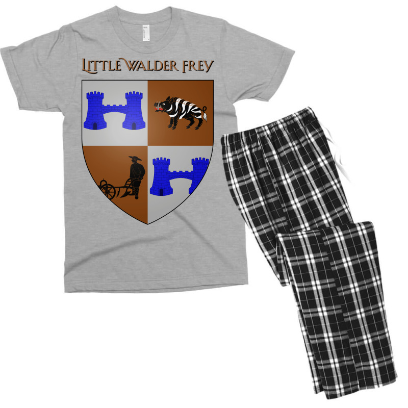 Little Walder Frey Coat Of Arms Heraldry Sigil   A Men's T-shirt Pajama Set | Artistshot