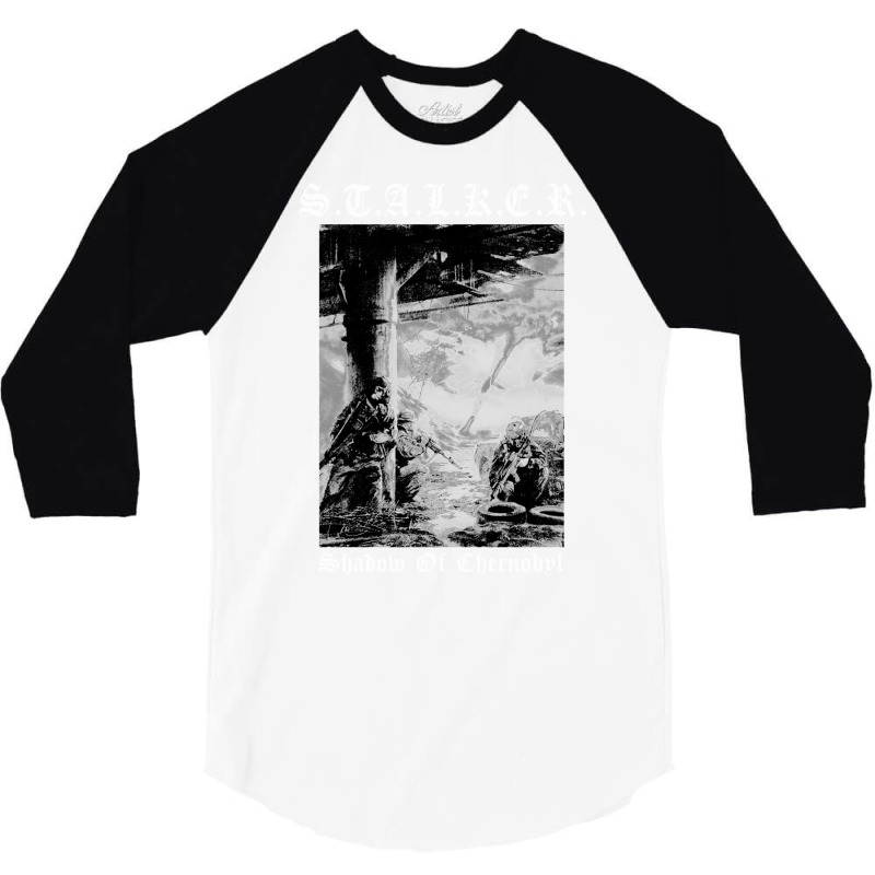 S.t.a.l.k.e.r.  Black Metal 3/4 Sleeve Shirt | Artistshot