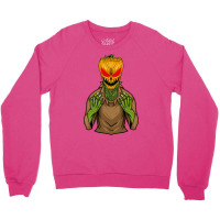 Pumpkin Scarecrow Nature Crewneck Sweatshirt | Artistshot