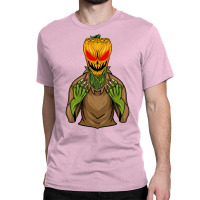 Pumpkin Scarecrow Nature Classic T-shirt | Artistshot